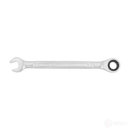 Ключ гаечный комбинированный NORGAU Industrial с трещоткой 10 мм, N7R-10