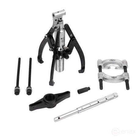 Set of hydraulic pullers NORGAU Industrial with integrated pump NHPP-6SET, 6t, 10 pieces