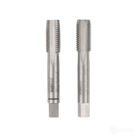 Set of hand taps NORGAU Industrial UNF 7/16, HSS, 2 pieces