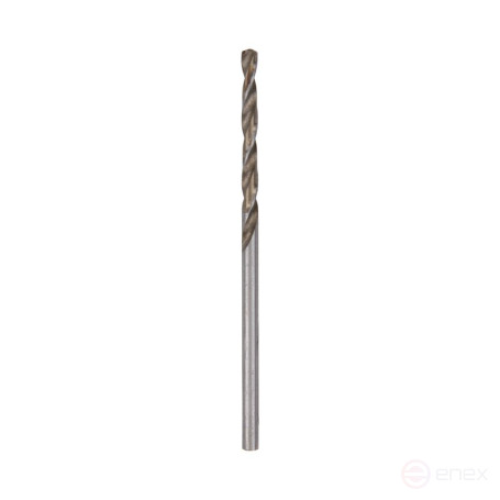 Spiral drill bit NORGAU industrial for metal 1.85 mm, Z2, HSS