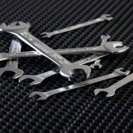 Набор рожковых двусторонних ключей NORGAU Industrial NBS6-008, 8 предметов