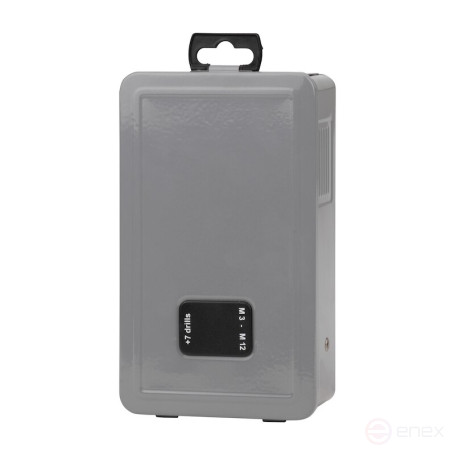 Набор ручных метчиков и плашек NORGAU Industrial M3-M12, HSS, 30 предметов