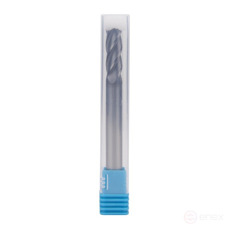 Universal end milling cutter NORGAU Industrial for metal 10 mm, Z4, VHM/AlCrSiN