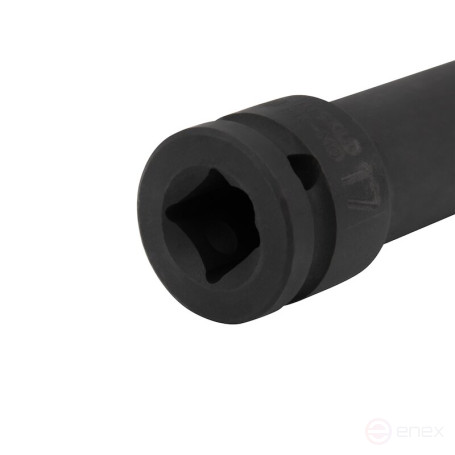 Головка ударная торцевая NORGAU Industrial шестигранная удлиненная 1/2", 17 мм, N19K-19