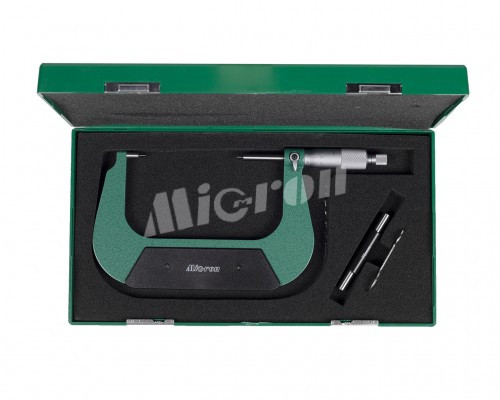 Micrometer with small measuring sponges MK - MP - 100 0.01