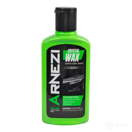 Body polish with wax, for dark cars 250ml ARNEZI N5012004
