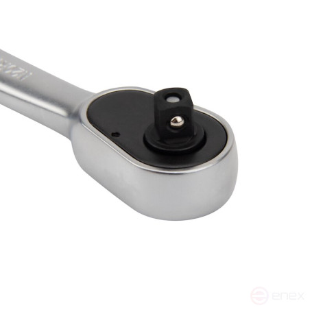 Набор двеннадцатигранных торцевых головок с аксессуарами NORGAU Industrial 1/4", 19 предметов, ND20 в металлическом ящике