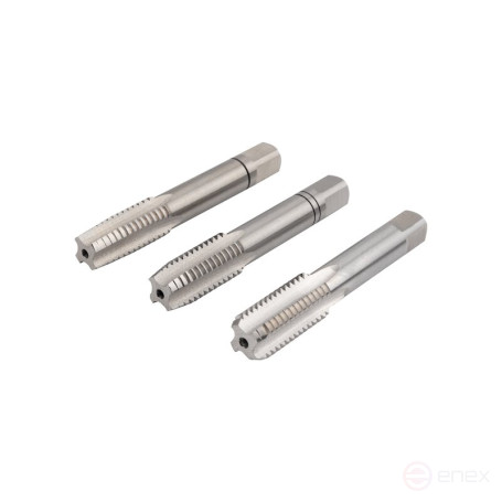 Set of hand taps NORGAU Industrial M14, HSS, 3 pieces