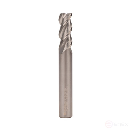 Фреза концевая высокопроизводительная NORGAU Industrial по металлу 8 мм, Z3, VHM