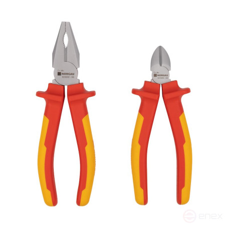 Набор шарнирно-губцевого VDE инструмента NORGAU Industrial NPS-246-315VDE, 2 предмета