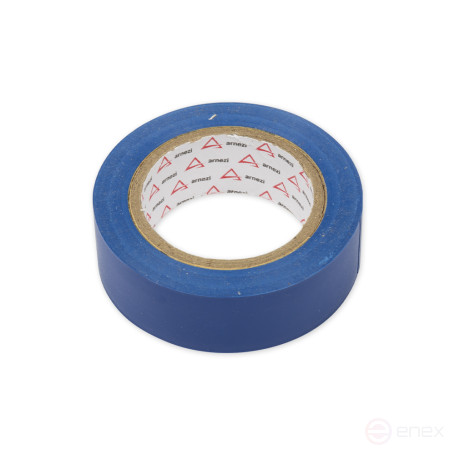 Изолента ПВХ 19 мм x10 м толщина 130 мик синяя ARNEZI R8030501