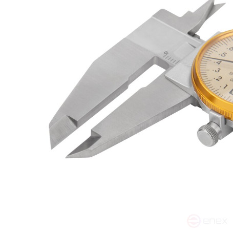 Штангенциркуль NORGAU Industrial с круговой шкалой 0-200 мм, NCR-2002