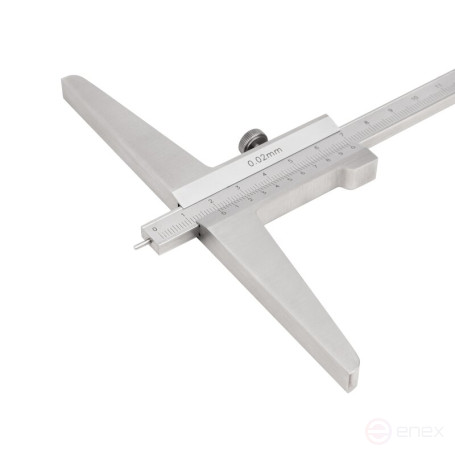 Штангенглубиномер NORGAU Industrial нониусный 0-200 мм, NDV-C