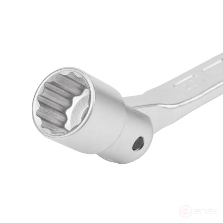 Set of socket double-sided hinge wrenches NORGAU Industrial NBS34-008, 8 pieces