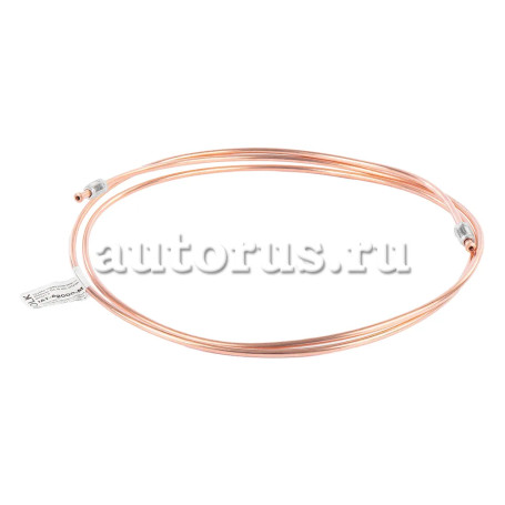 Трубка тормозная медная L 2000 мм, D5 мм, штуцер М10х1,0 BOLK BBR115124 Универсальные L 2000мм