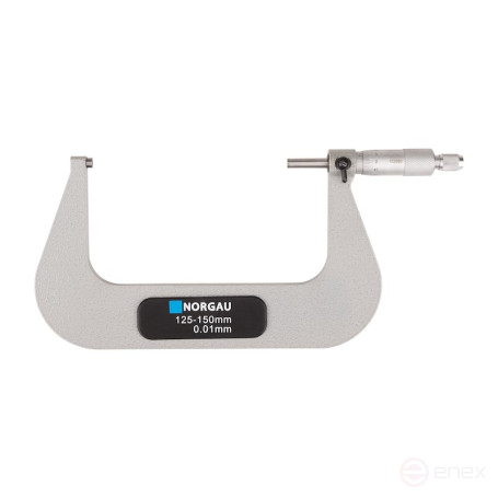 Микрометр NORGAU Industrial 125-150 мм, 0.01 мм, NM-150