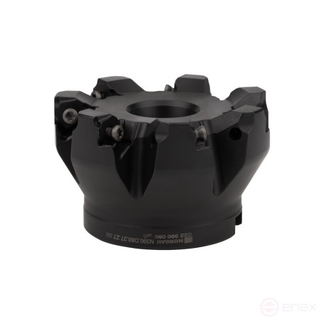 End mill with replaceable plates NORGAU Industrial N390.D80.27.Z7.08