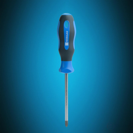 Отвертка крестовая NORGAU Industrial Phillips PH2х100 мм, N161