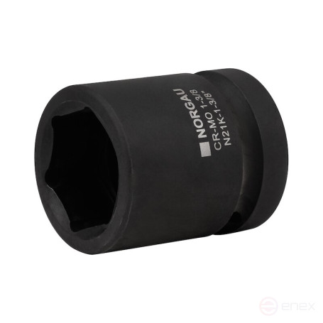 End impact head NORGAU Industrial hexagon inch 1", 1.3/8", N21K-1.3/8