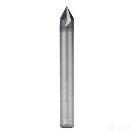 Фреза фасочная NORGAU Industrial твердосплавная 60°, 6 мм, Z4, VHM/AlCrSiN