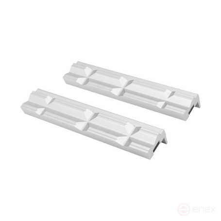 Губки алюминиевые с призмами NORGAU Industrial для тисков 150, N410P