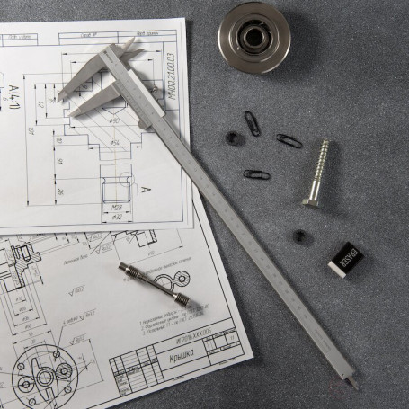 Штангенциркуль нониусный NORGAU Industrial 0-300 мм, NCV-3005