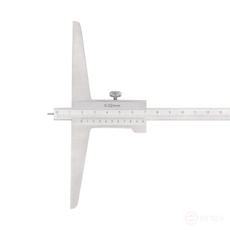Штангенглубиномер NORGAU Industrial нониусный 0-200 мм, NDV-C