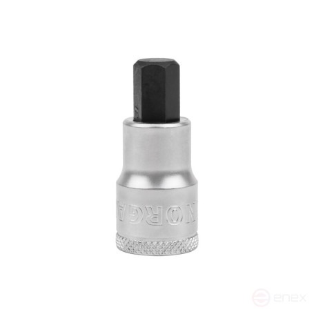 Головка торцевая NORGAU Industrial с шестигранной вставкой HEХ 1/2", 12 мм, N19IN-H