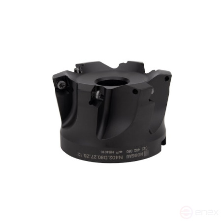 Фреза торцевая со сменными пластинами NORGAU Industrial быстроходная N402.D80.27.Z6.12