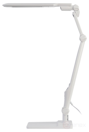 Настольный светильник ЭРА NLED-497-12W-W светодиодный на струбцине и с основанием белый