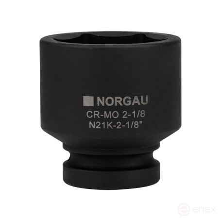 End impact head NORGAU Industrial hexagon inch 1", 2.1/8", N21K-2.1/8