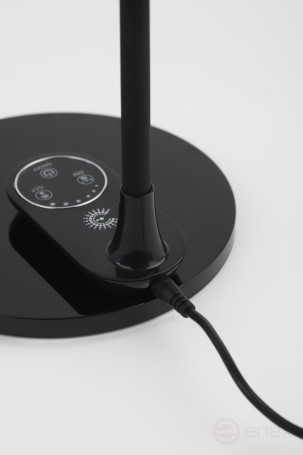 Настольный светильник ЭРА NLED-498-10W-BK светодиодный сo съемным основанием черный