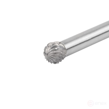 Борфреза твердосплавная NORGAU Industrial сферическая 8 мм, форма D, DCM