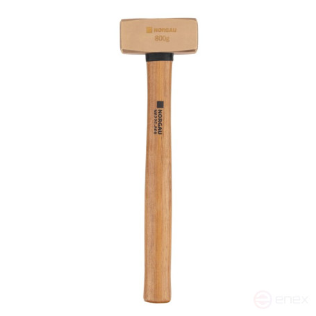 Молоток медный NORGAU Industrial 800 г, N622C-800