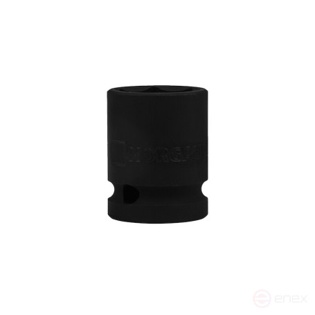 Головка ударная торцевая NORGAU Industrial шестигранная 1/2", 21 мм, N19K-21