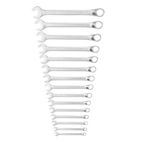 Набор комбинированных гаечных ключей NORGAU Industrial NBS7B-115, 15 предметов