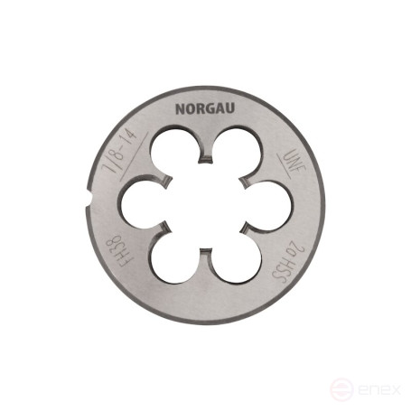 Плашка дюймовая NORGAU Industrial по металлу UNF 7/8, HSS
