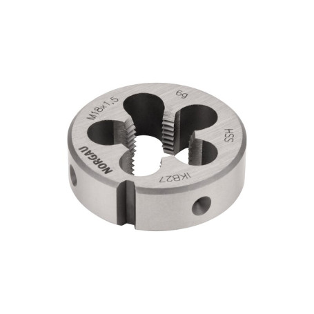 Плашка NORGAU Industrial по металлу MF18x1.5 мм, HSS