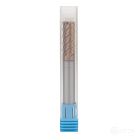 Фреза концевая чистовая NORGAU Industrial с удлиненным хвостовиком 12 мм, Z6, VHM/TiAl CrSiN