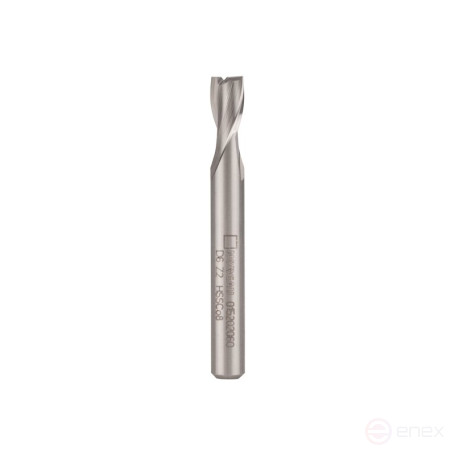 Фреза концевая NORGAU Industrial шпоночная по металлу 6 мм, Z2, HSS-Co8