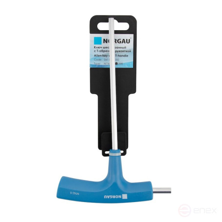 Ключ шестигранный NORGAU Industrial с Т-образной рукояткой 5 мм, NT42-5, SNCMV