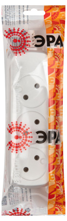 ERA KX-3 block 3 sockets without grounding white