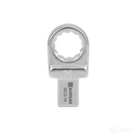 NORGAU Industrial cap nozzle for torque wrench 14, 9x12 rectangular drive