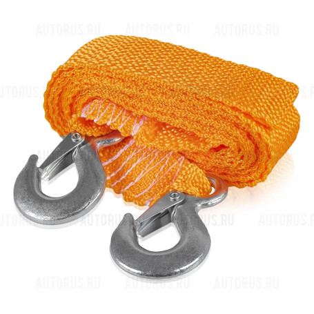 Трос буксировочный 5 м, 3,5 т. 2 крюка, сумка BOLK BAA115352