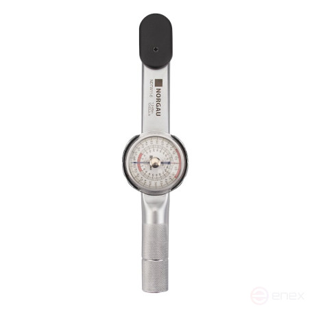 Ключ динамометрический NORGAU Industrial стрелочный 1/4", 1.2-6.0 Нм, NDTW11-6