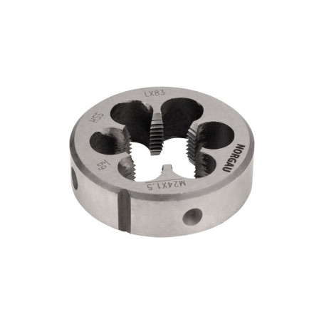 Плашка NORGAU Industrial по металлу MF24x1.5 мм, HSS