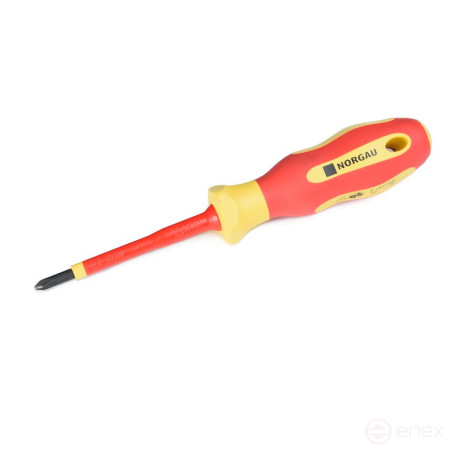 Dielectric screwdriver NORGAU Industrial PH1x80 mm, N171