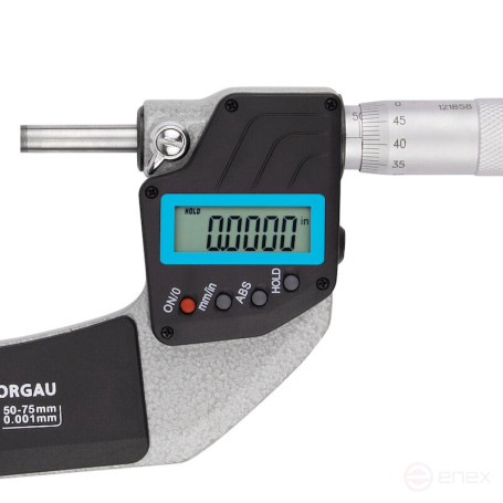 Микрометр цифровой NORGAU Industrial 50-75 мм, NMD-7565D