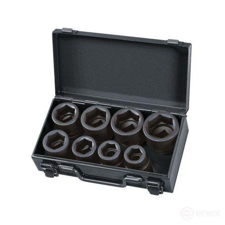 3/4’ NORGAU Industrial impact head Set, 10 pieces, N32K-008