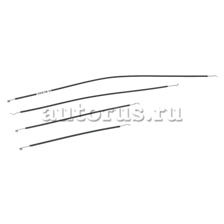 Трос печки и заслонки (к-т 4 шт.) для ВАЗ 21083 BOLK BHS106003 ВАЗ 21083